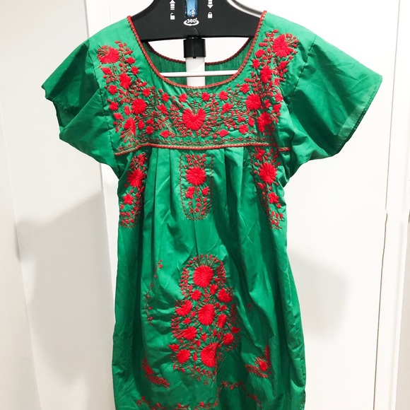 Mexican Embroidered Dress